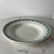 Lot de 2 assiettes creuse Terre de Fer St Armand Magali