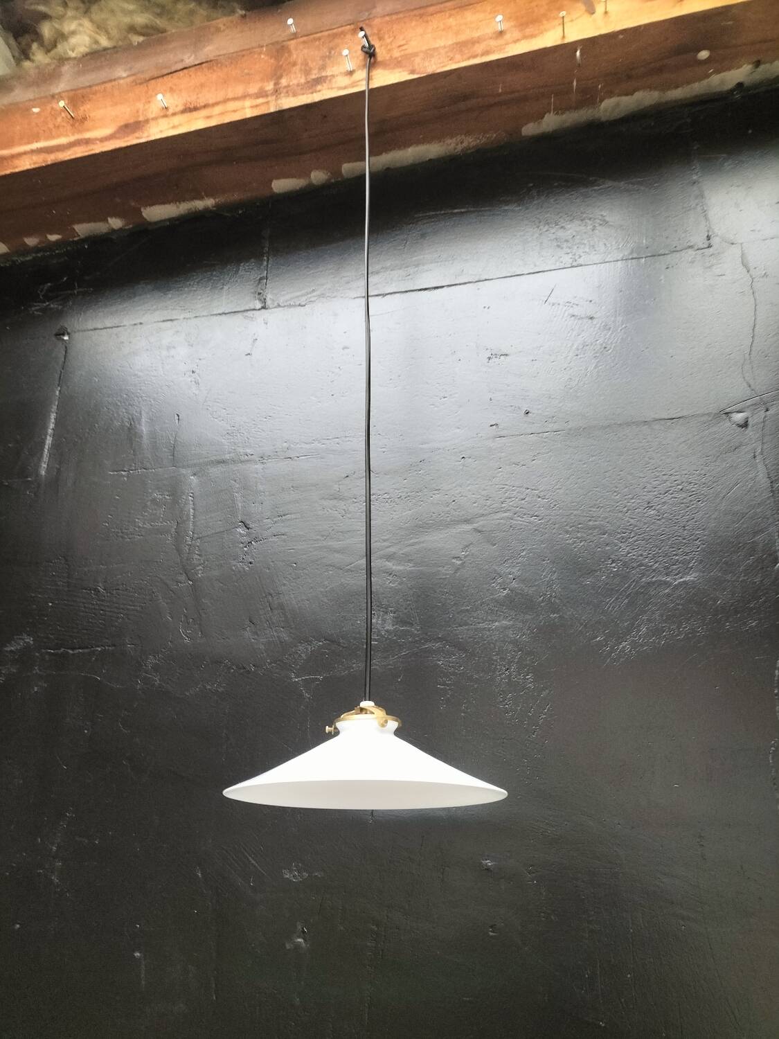 Opaline pendant light