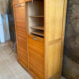 Notary furniture oak filing cabinet