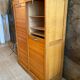 Meuble de notaire classeur en chêne