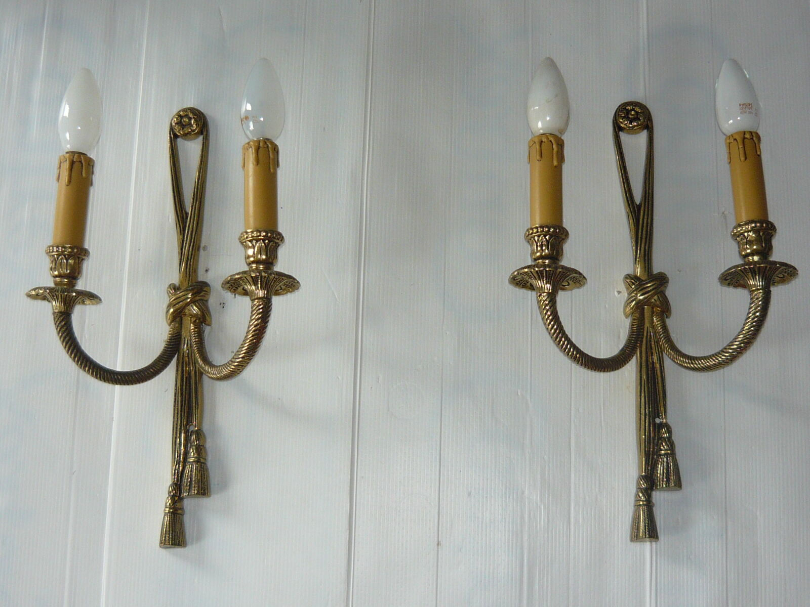 Pair of Louis XVI sconces