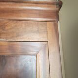 Old Louis Philippe walnut wardrobe