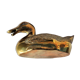 Vintage brass duck