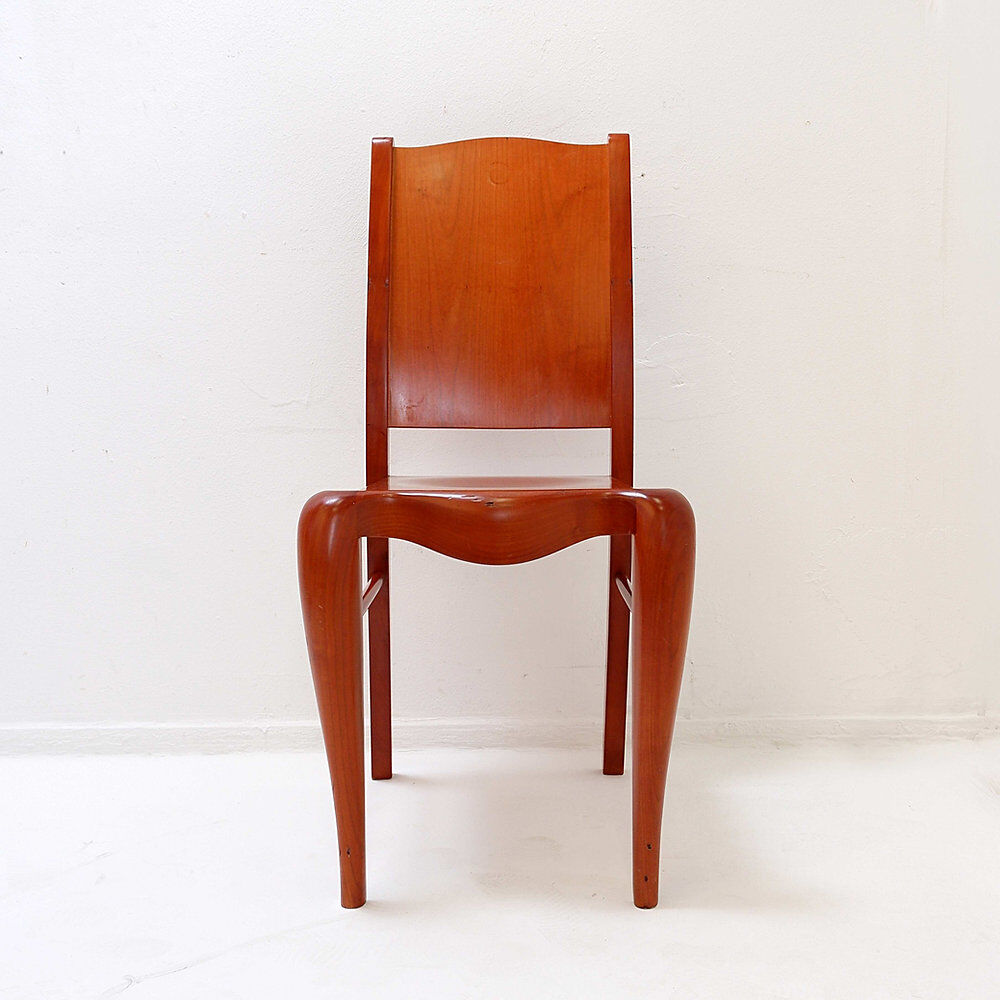 'Placide of Wood' chair by Philippe Starck for Driade Italy, 1990s