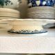 Minton ironstone cake plate, "Moustiers" service