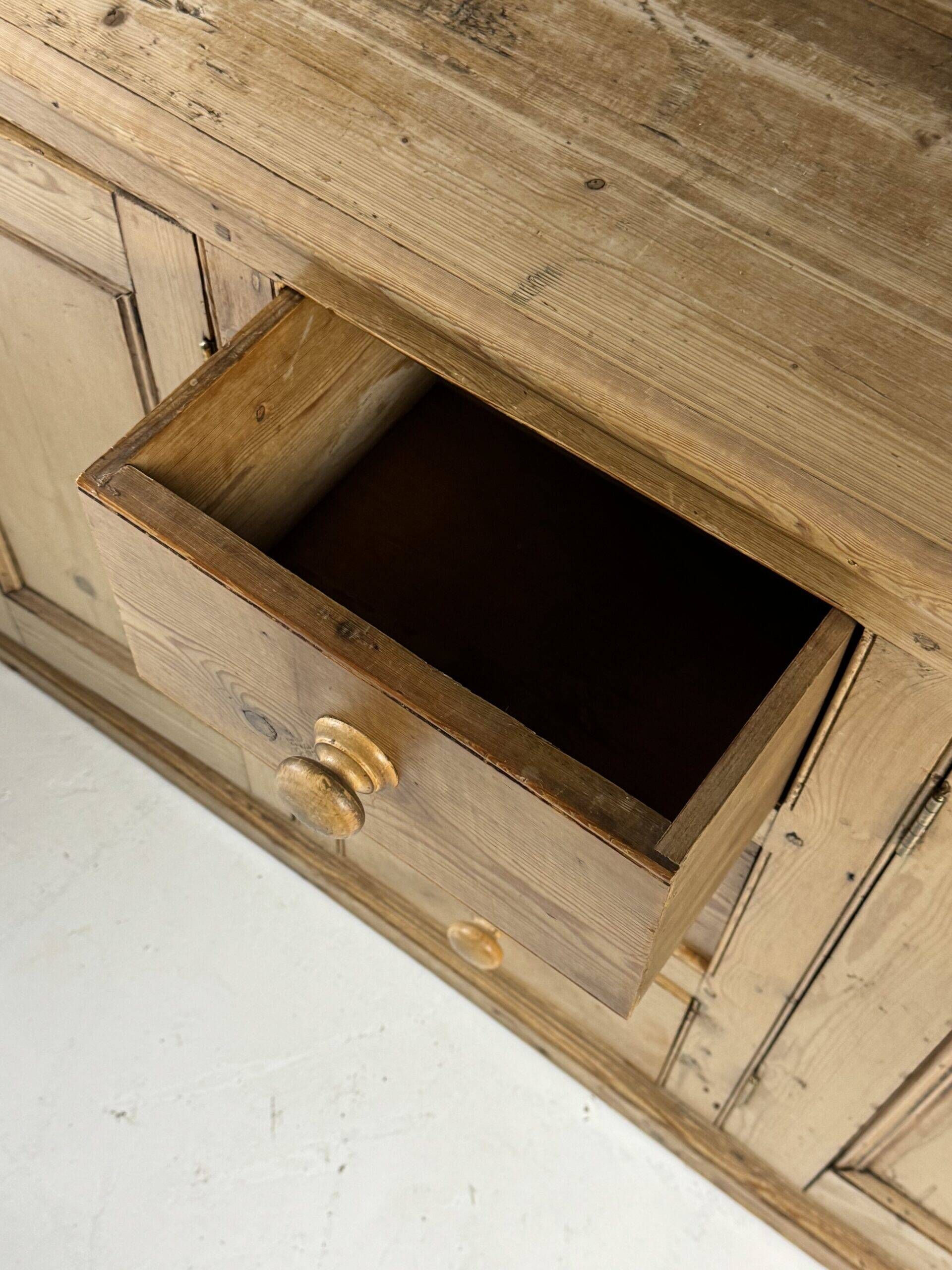 English pine sideboard 19th century