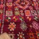 Tapis marocain bourgogne 177 x 261 cm - Tapis berbère vintage - Tapis en laine fait main