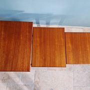 Set of 3 nesting tables in teak, Gplan, 1960s.