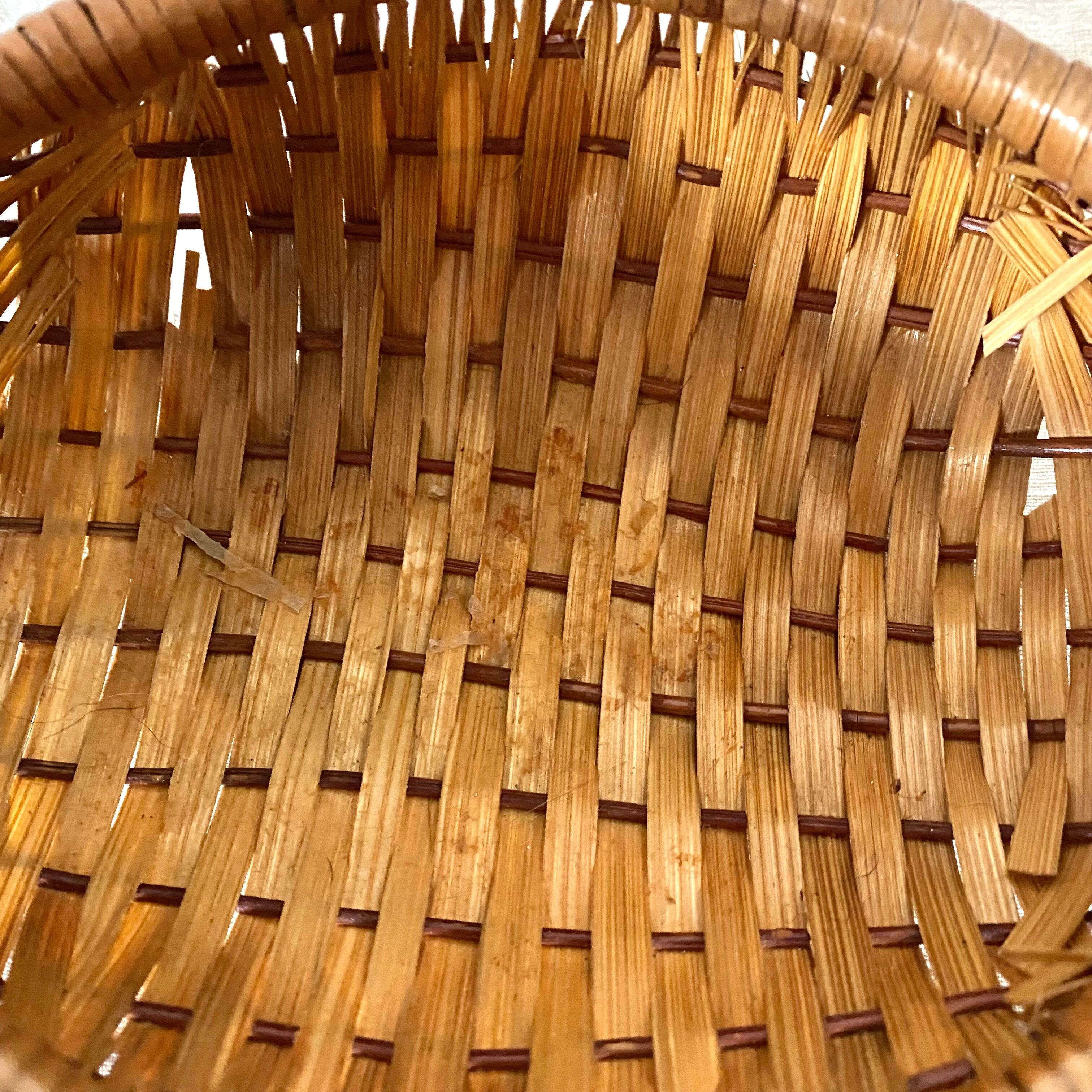 Duck woven wicker baskets