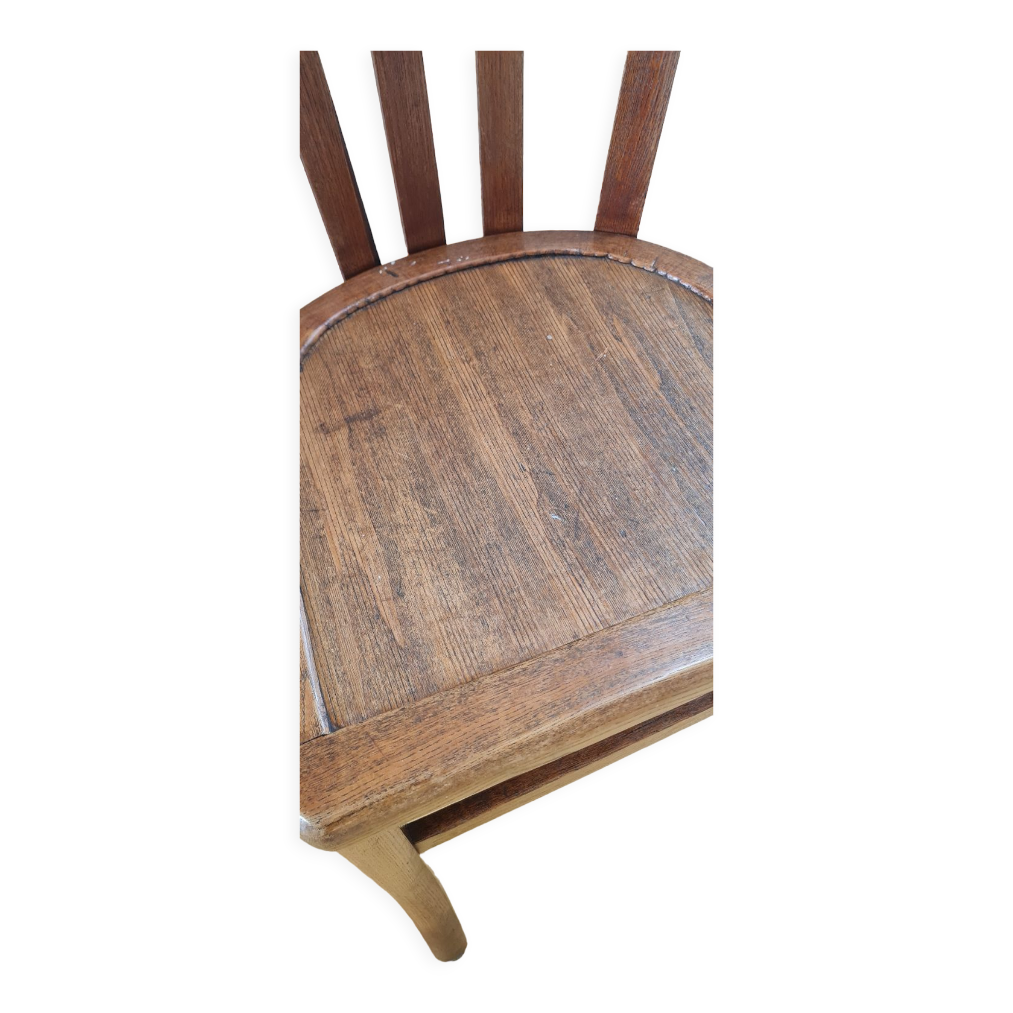 Bistro chair in solid oak