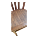 Bistro chair in solid oak