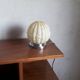 Authentic 20th-century Art Deco globe lamp in coloured glass.