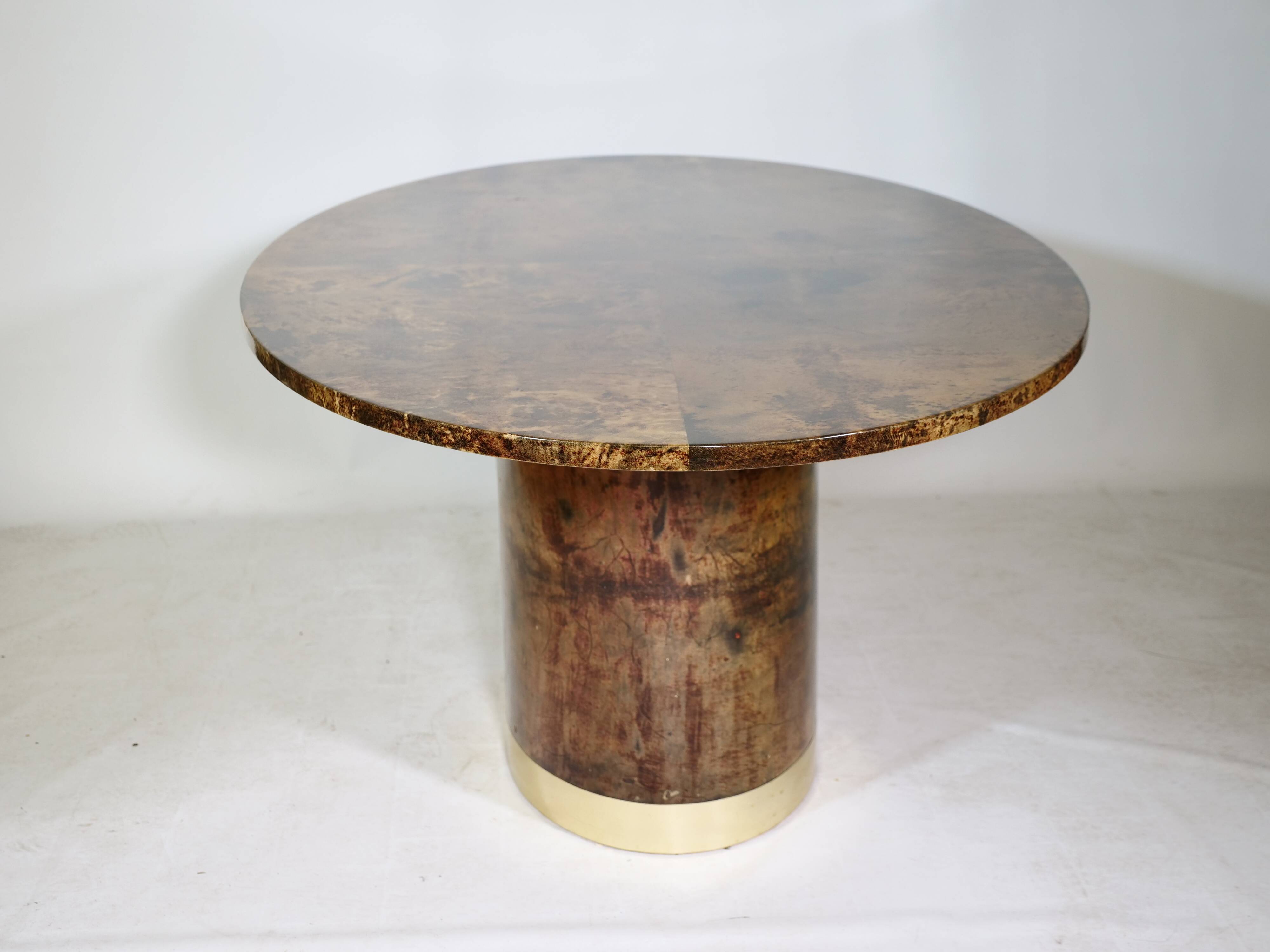 Oval design dining table by Adlo Tura 70s table Italy