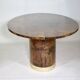 Oval design dining table by Adlo Tura 70s table Italy