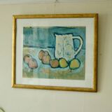 Original Swedish pastel on paper – by Lage Lindell