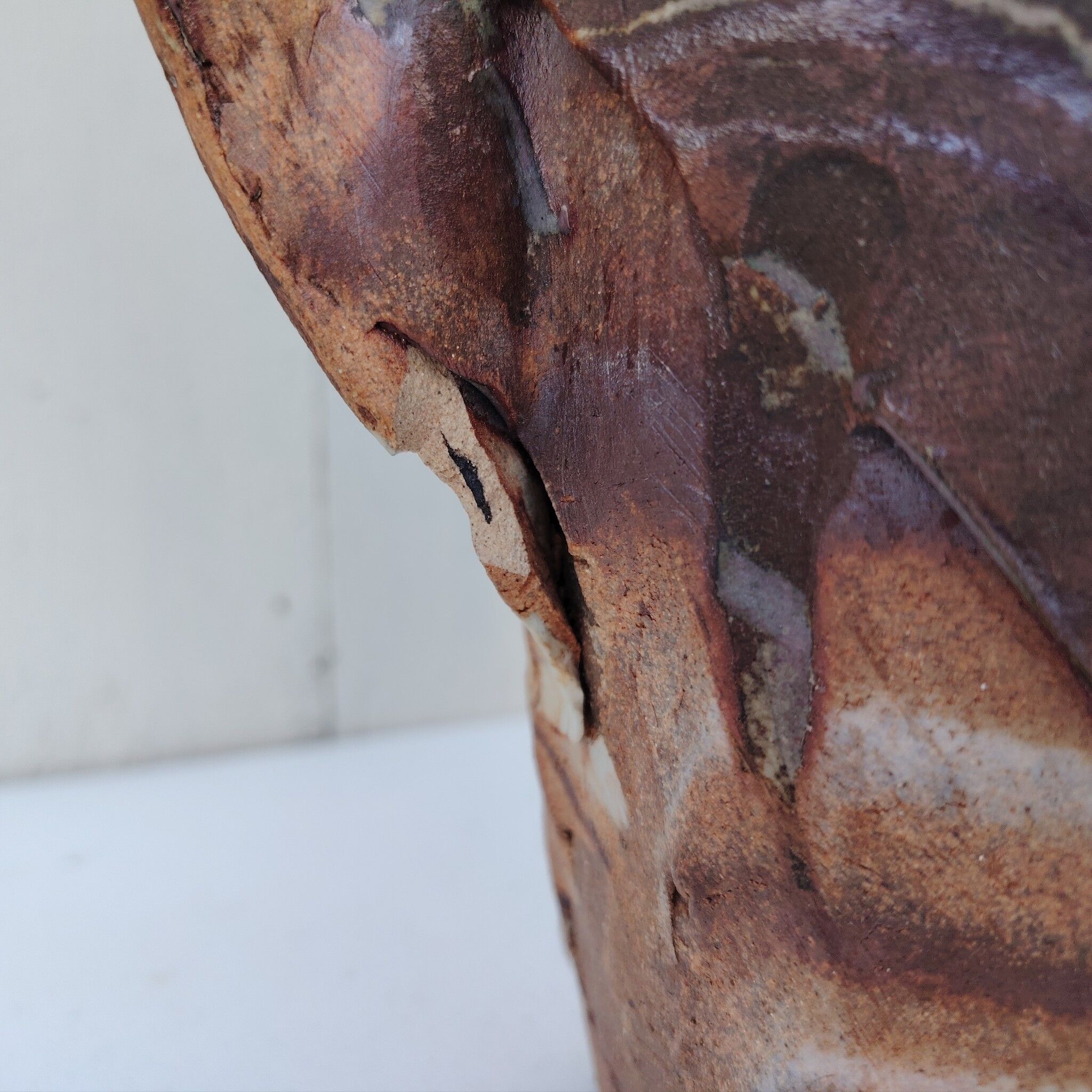 Large ceramic vase, zoomorphic, Alain Rufas