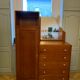 Vintage asymmetrical cabinet