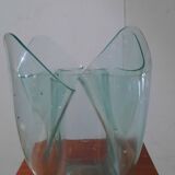 Designer plexiglass vase