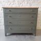 Large solid oak chest of drawers