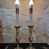 Brass lamps