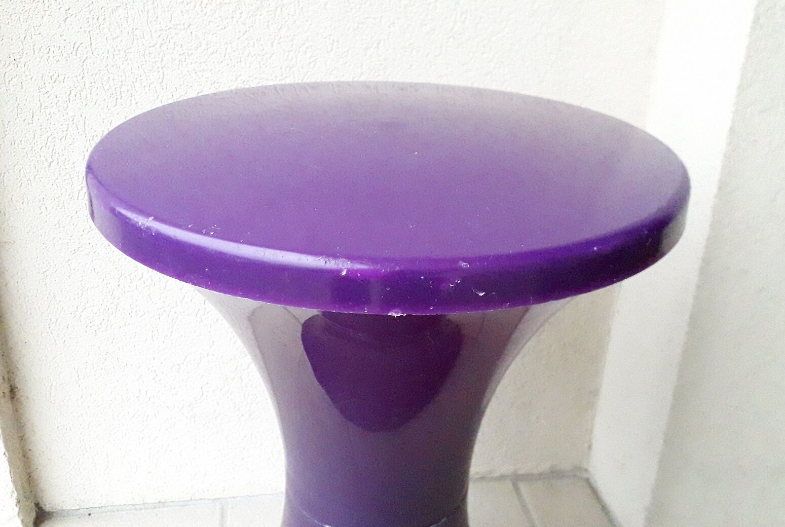Purple tam tam stool