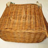 Former fisherman vintage wicker basket