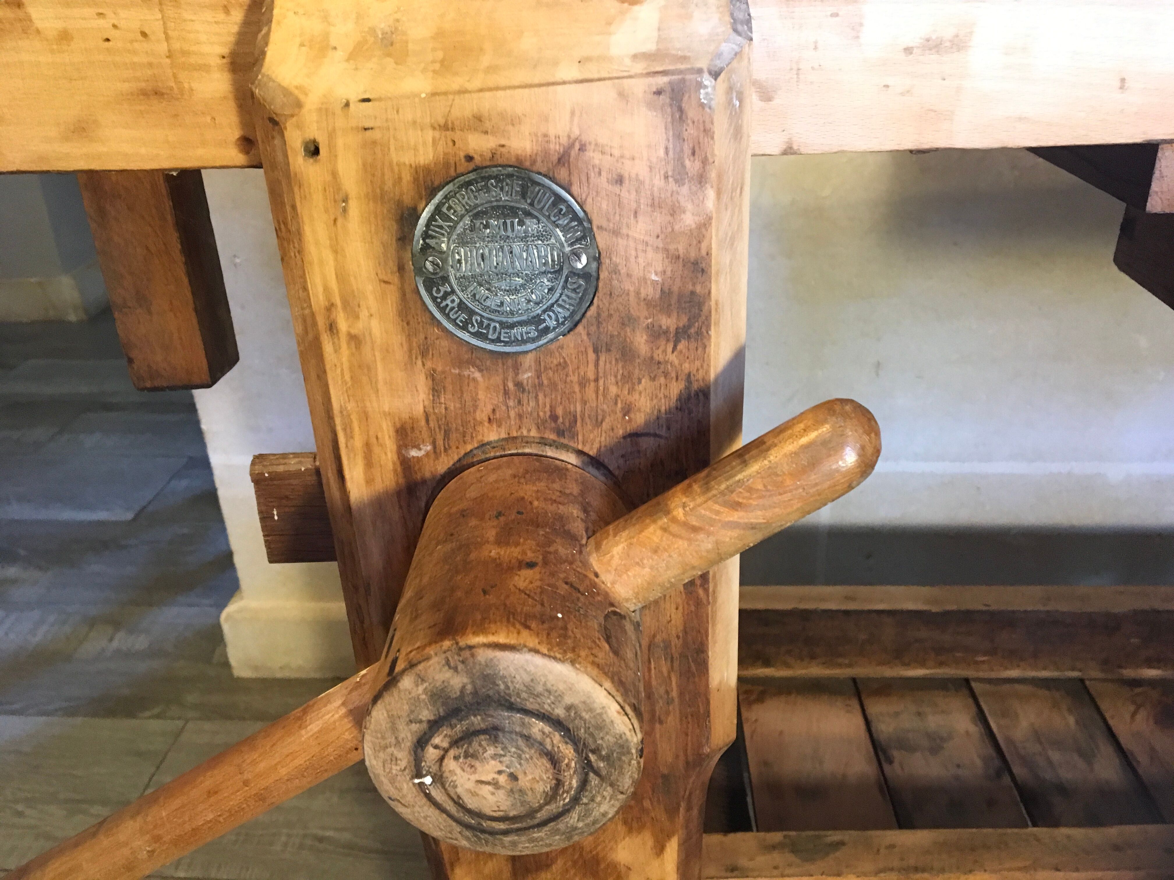 Former Emile Chouarnard workbench