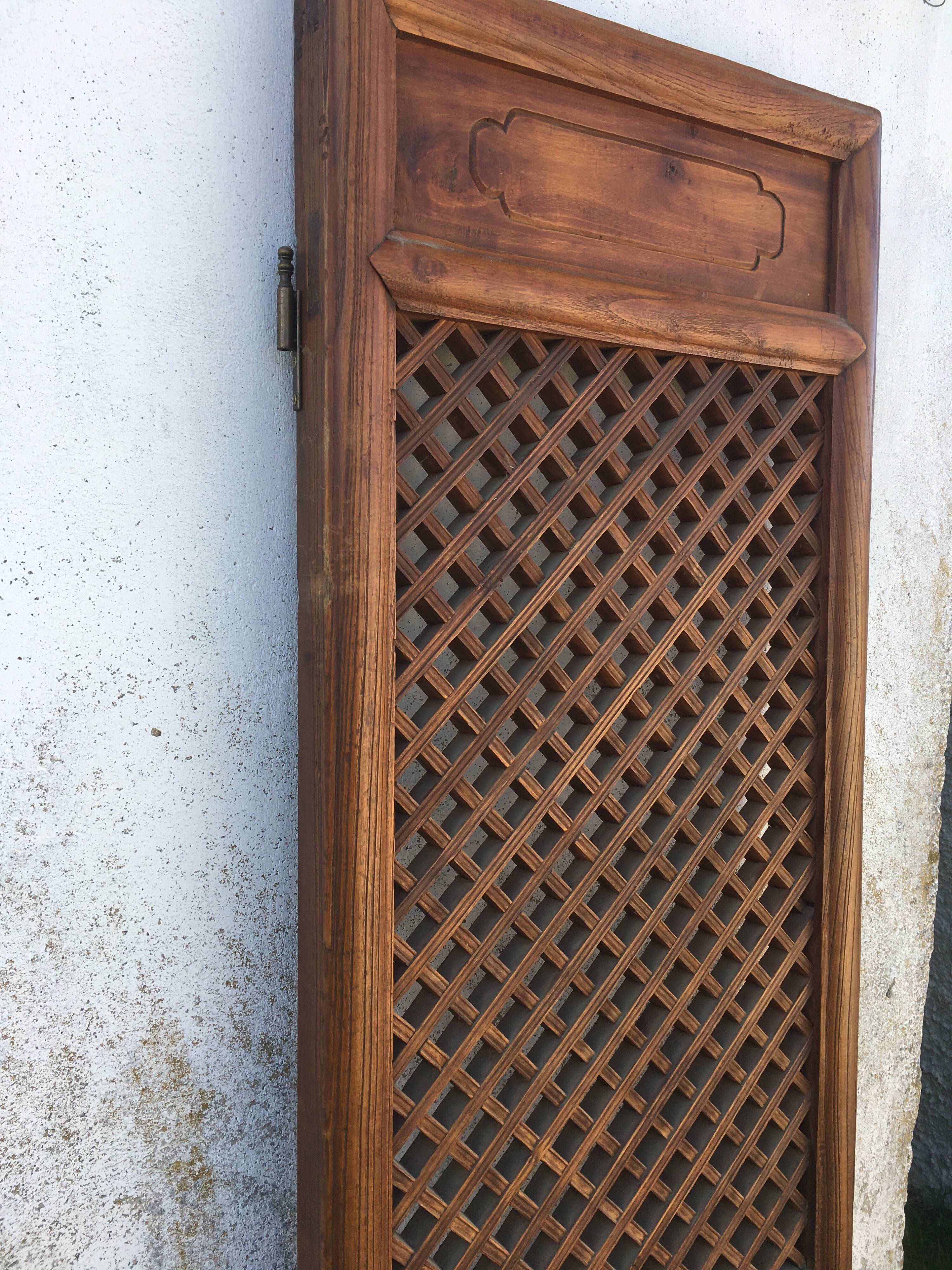 Indian teak door