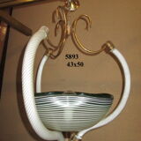 Murano glass pendant lamp from the 60s