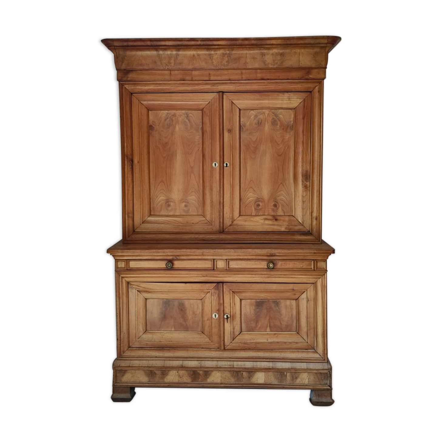 Louis Philippe 19th-century pear-shaped kitchen buffet