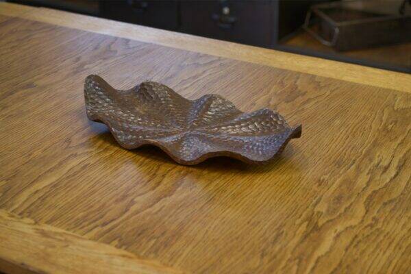 1950s Brutalist Oak Centerpiece