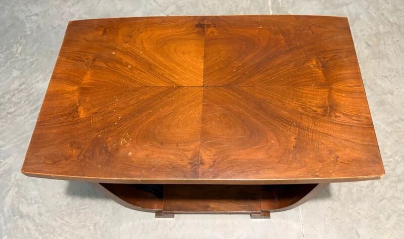 Art Deco side table in solid wood – France, circa 1930-1950