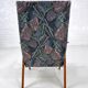 50s - 60s armchair in wood and fabric