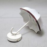 Ceramic wall lamp umbrella 70s
