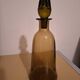 Carafe verre fumé 1970 80