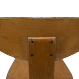 Chaise d'école en bois, Hollant 1960