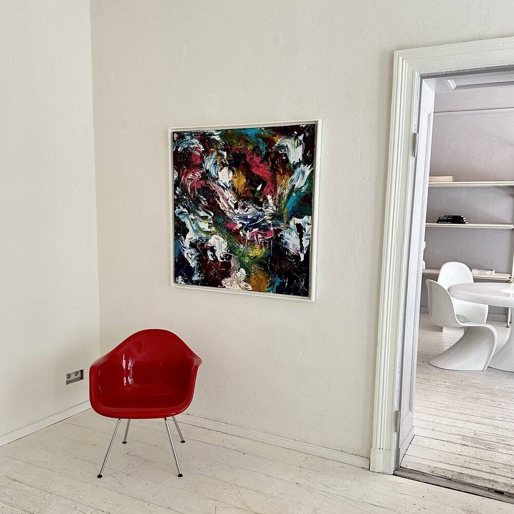 Felix Bachmann, Abstract Composition, 2023, Mixed Media