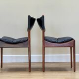 Extendable dining room table and chairs (by Kristian Solmer Vedel)