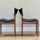 Extendable dining room table and chairs (by Kristian Solmer Vedel)