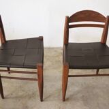 Biliani Dining Room Chairs, 1900s, Set of 2