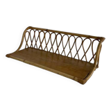 Rattan shelf from the 60s