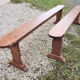 Pair of cherry benches