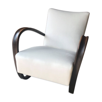 Model H 269 Lounge Chair by Jindrich Halabala, 1930s.