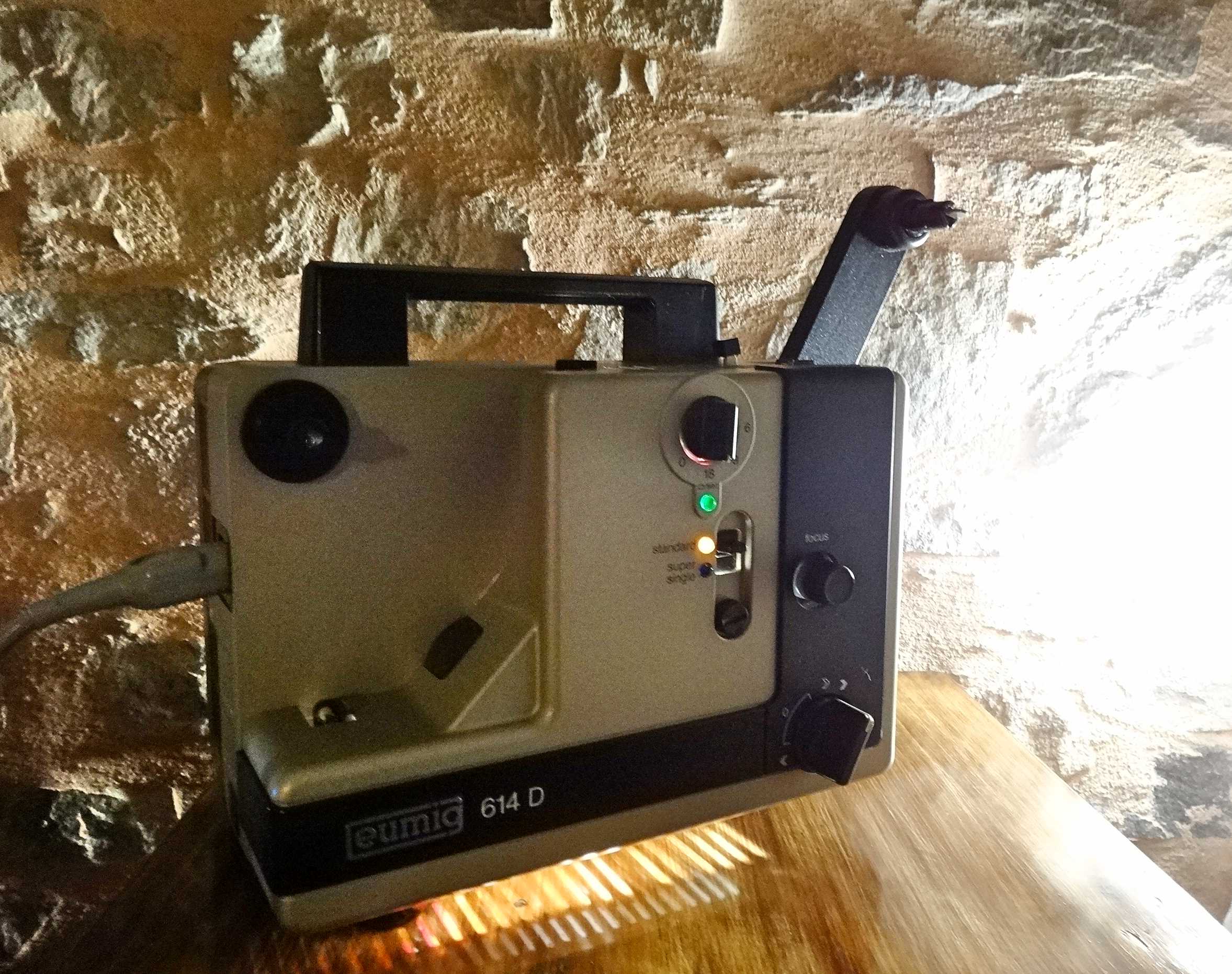 Eumig 614 D Super 8 Standard 8 Silent projector plus accessories