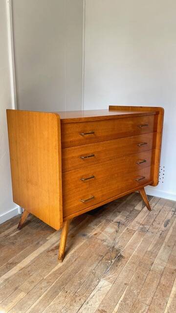 COMMODE Pieds Compas VINTAGE