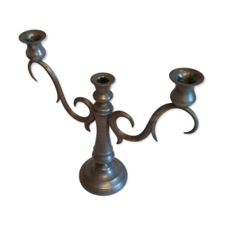 Tin candlestick