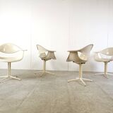 Space Age Daf Chairs by George Nelson for Herman Miller, Set of 4