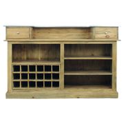 Bar industriel en bois massif