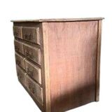 Vintage oak chest of drawers