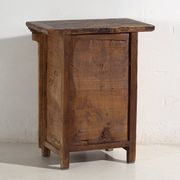 Antique oriental chest of drawers with red patina (c.1900)